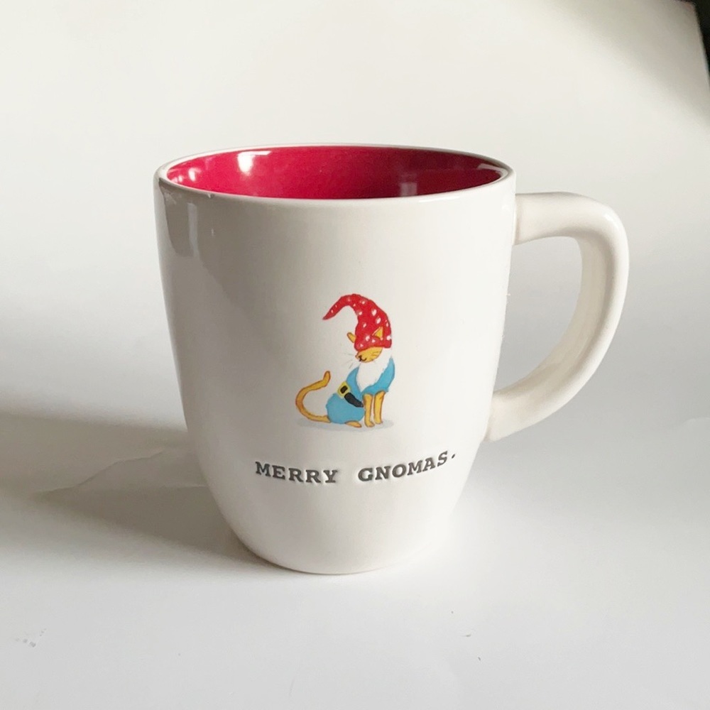 rae dunn merry gnomas coffee tea mug